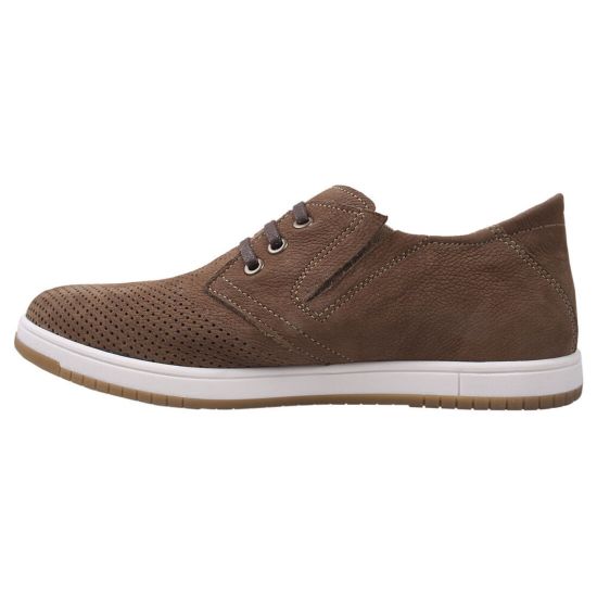 Туфлі  чоловічі Maxus Shoes Нубук, колір капучіно 39-20LTCP