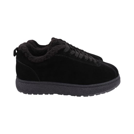 Кросівки жіночі Sp.Lion чорні натуральна замша 127-27ZTS