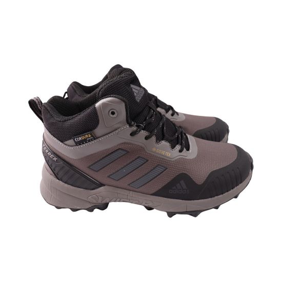 Черевики чоловічі Adidas сірі текстиль 117-24ZHS