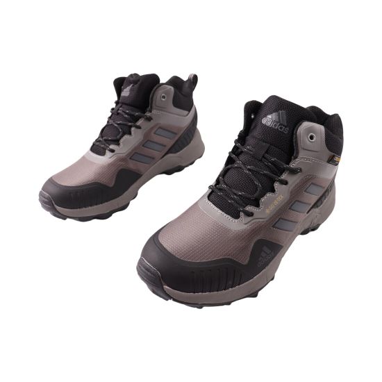 Черевики чоловічі Adidas сірі текстиль 117-24ZHS