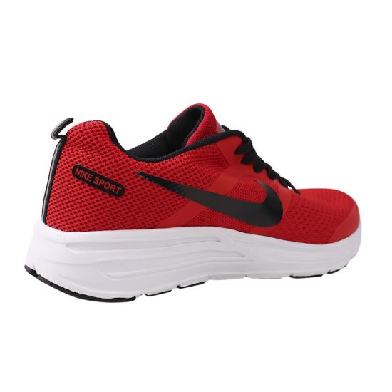 Кросівки чоловічі Nike червоні текстиль 49-21LK