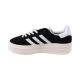 Кросівки жіночі Adidas чорні натуральна замша 109-23DK