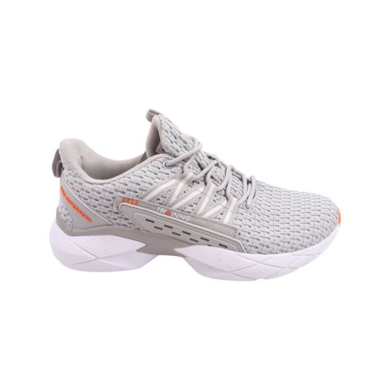Кросівки чоловічі Nike сірі текстиль 90-22LK
