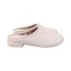 Сабо жіночі Brocoly молочні натуральна шкіра 501-25LSHS