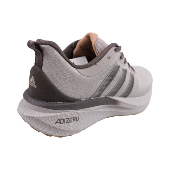 Кросівки чоловічі Adidas сірі текстиль 180-26LK