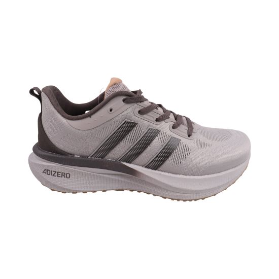 Кросівки чоловічі Adidas сірі текстиль 180-26LK