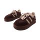 Кросівки жіночі Geronea коричневі натуральний нубук 1077-25DTS