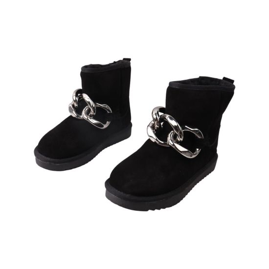 Уги жіночі Farinni чорні натуральна замша 218-22ZU