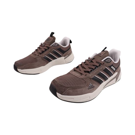 Кросівки чоловічі Adidas візонові текстиль 181-26LK