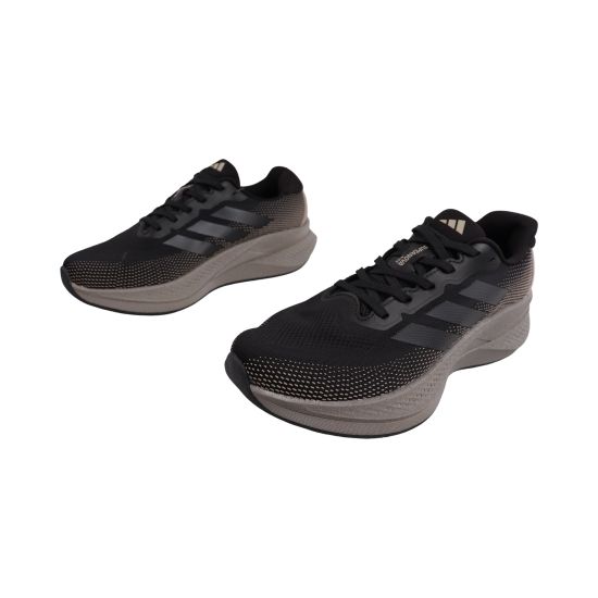 Кросівки чоловічі Adidas чорні текстиль 183-26LK