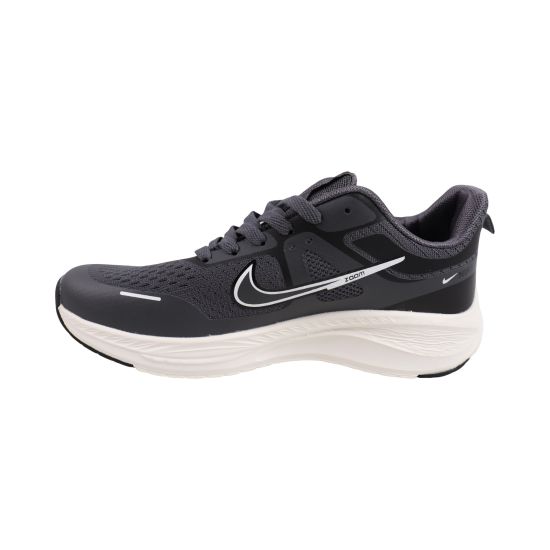Кросівки чоловічі Nike сірі текстиль 182-26LK