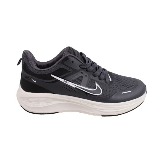 Кросівки чоловічі Nike сірі текстиль 182-26LK