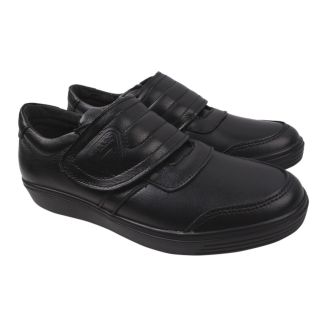 Туфлі комфорт чоловічі Maxus Shoes натуральна шкіра, колір чорний
