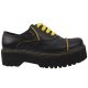 Туфлі на платформі жіночі Maxus Shoes натуральна шкіра, колір чорний 46-20DTC