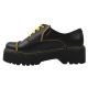Туфлі на платформі жіночі Maxus Shoes натуральна шкіра, колір чорний 46-20DTC