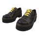 Туфлі на платформі жіночі Maxus Shoes натуральна шкіра, колір чорний 46-20DTC