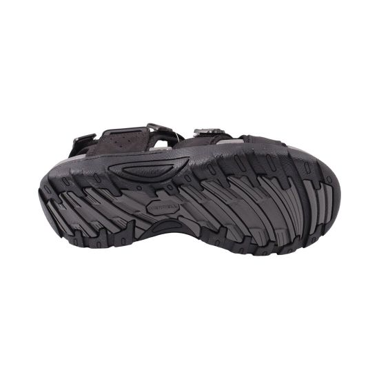 Сандалі чоловічі Merrell чорні натуральний нубук 46-24LBS