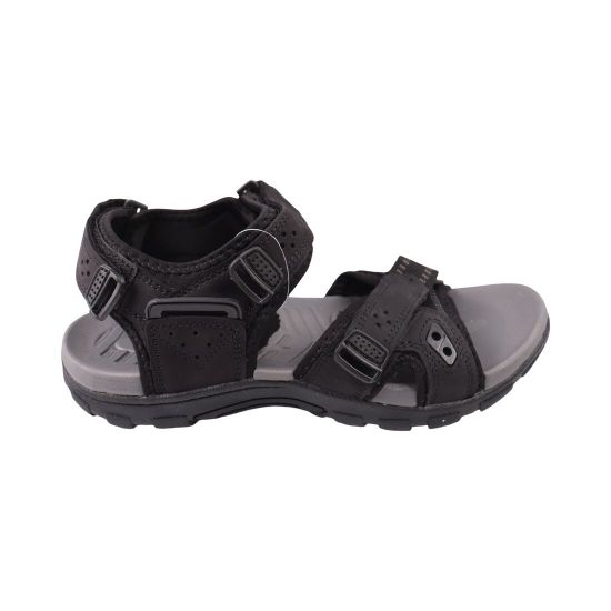 Сандалі чоловічі Merrell чорні натуральний нубук 46-24LBS