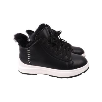 Ботинки женские UGG черные натуральная кожа