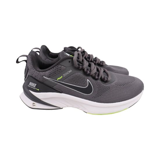 Кроссовки мужские Nike серые текстиль 177-26LK