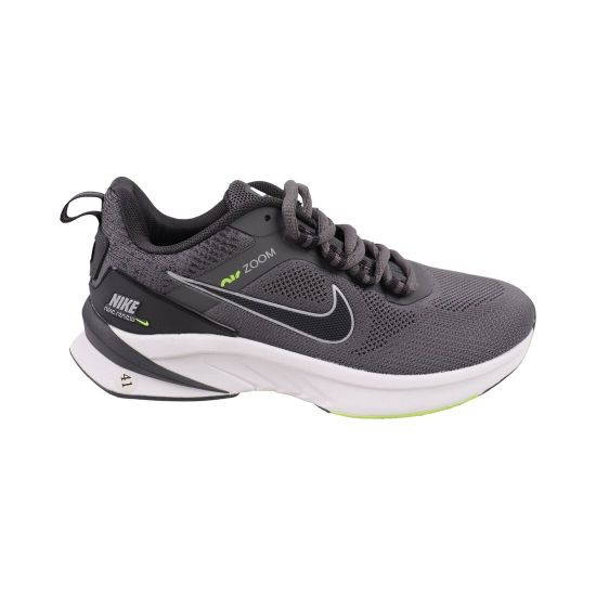 Кроссовки мужские Nike серые текстиль 177-26LK