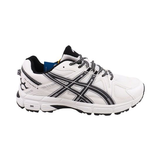 Кроссовки мужские Asics белые текстиль 8-26DK