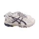 Кроссовки мужские Asics молочные текстиль 9-26DK