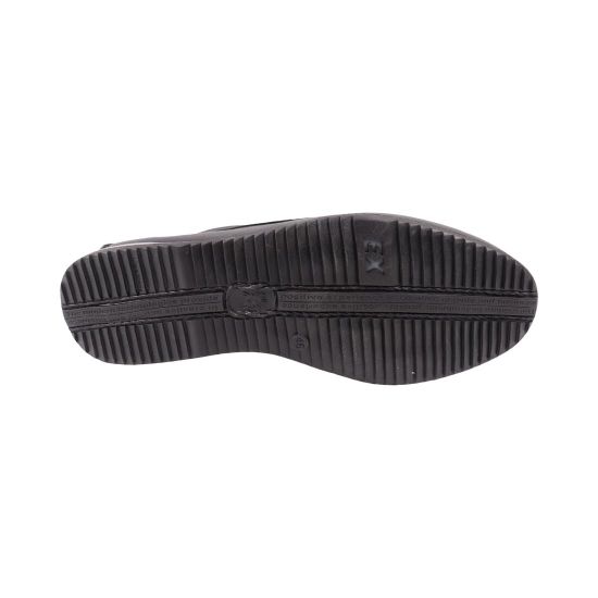 Мокасини чоловічі Maxus shoes чорні натуральна шкіра 151-25DTM