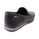 Мокасини чоловічі Maxus shoes чорні натуральна шкіра 151-25DTM