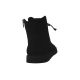 Черевики на низькому ходу жіночі Kesim Нубук, колір чорний 120-9DHC