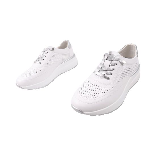 Кросівки жіночі Renzoni білі натуральна шкіра 1303-25LKP