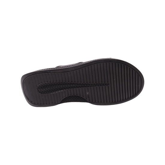 Шльопанці чоловічі Maxus shoes чорні натуральна шкіра 132-23LSHC