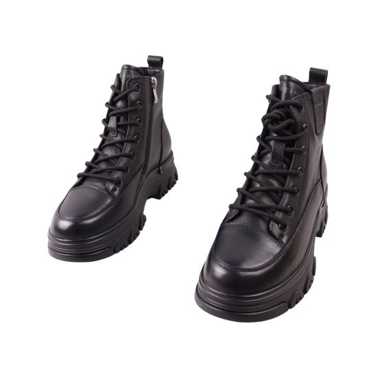 Черевики жіночі Li Fexpert чорні натуральна шкіра 1447-23DHS
