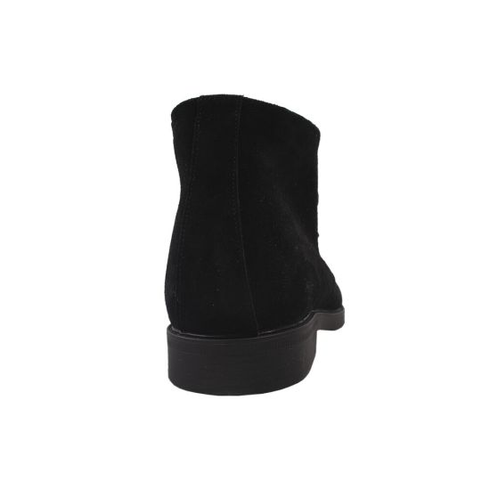 Черевики на платформі чоловічі Flamanti Натуральна замша, колір чорний 63-9ZH