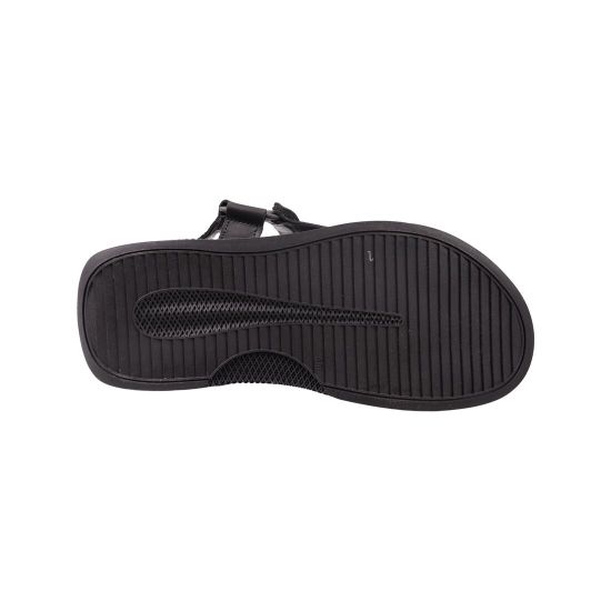 Сандалі чоловічі Maxus shoes чорні натуральна шкіра 127-23LBS