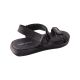 Сандалі чоловічі Maxus shoes чорні натуральна шкіра 127-23LBS
