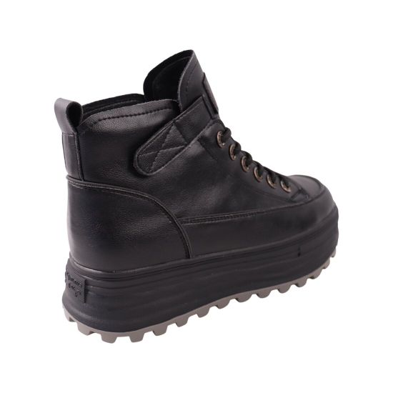 Черевики жіночі Li Fexpert чорні натуральна шкіра 1382-23DHS