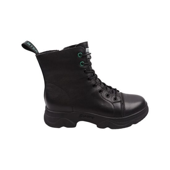 Черевики жіночі Li Fexpert чорні натуральна шкіра 1029-22DHS