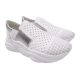 Кеди жіночі Maxus Shoes натуральна шкіра, колір білий 54-20LTCP