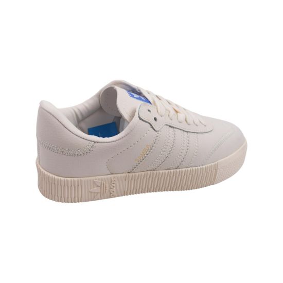 Кеди жіночі Adidas молочні натуральна шкіра 72-22DK
