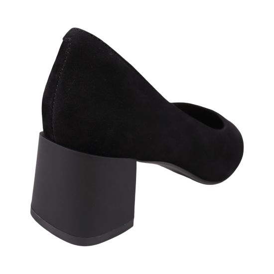Туфлі жіночі Geronea чорні натуральна замша 1103-26DT