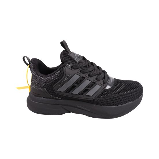 Кросівки чоловічі Adidas чорні текстиль 186-26LK