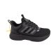 Кросівки чоловічі Adidas чорні текстиль 186-26LK