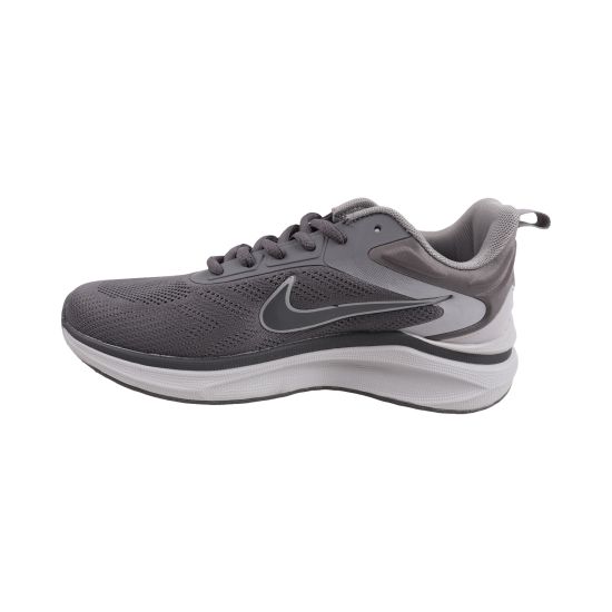 Кросівки чоловічі Nike сірі текстиль 186-26LK