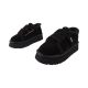 Кроссовки женские Fashion черные натуральная замша 246-(T)-26ZTC