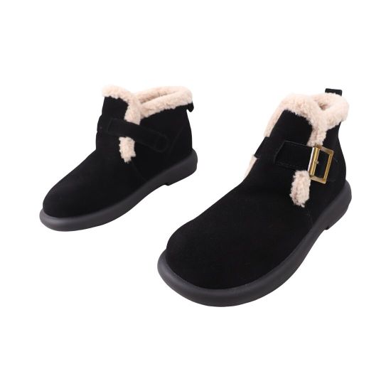 Черевики жіночі Renzoni чорні натуральна замша 1429-26ZHC
