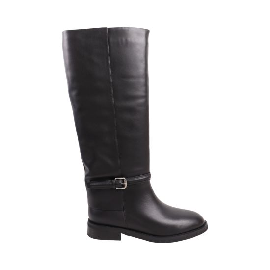 Чоботи жіночі Sp.Lion чорні натуральна шкіра 132-26DSC