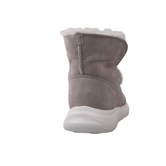 Уги жіночі UGG Натуральна замша, колір сірий 240-9ZHC