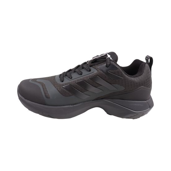 Кросівки чоловічі Adidas чорні текстиль 193-26DK