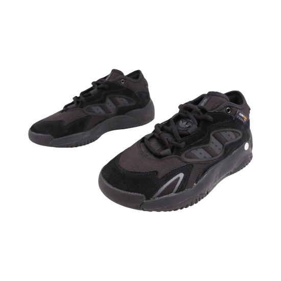 Кросівки чоловічі Adidas чорні текстиль 194-26DK